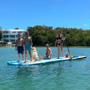 Giant Floating Island, Inflatable, Lake, Swimming, Float For Adults or Youth